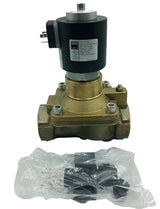 Válvula Solenoide GSR GO1107332 0-10 Bar 125VDC 45mm(1,77") - Cabo Eletro