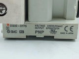 Válvula Solenoide SMC PNP EX600-DYPB 24VDC 2A (USADO) - Cabo Eletro