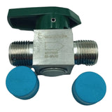 Válvula Swagelok 5423179001 SS-8P6T2 1/2" NPT - Cabo Eletro