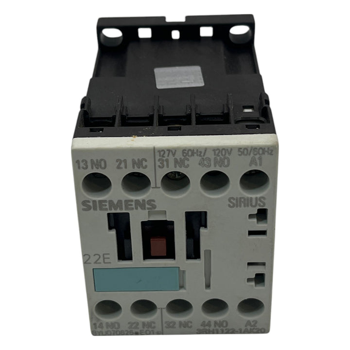 Contator Auxiliar Siemens 3RH1122-1AK20 120/127v 50/60Hz - Cabo Eletro