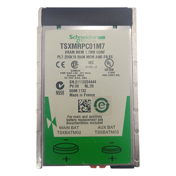 Cartão PCMCIA Schneider TSXMRPC01M7 - Cabo Eletro