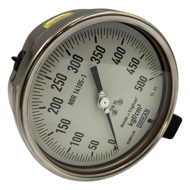 Manômetro WIKA 232.50.115LM DN 115mm 0 a 500KGF/cm² 1/2NPT - Cabo Eletro
