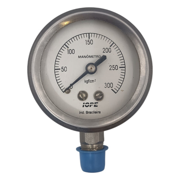 Manômetro IOPE DN 55mm 0 a 300KGF/cm² 1/4NPT - Cabo Eletro