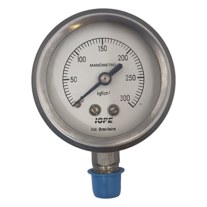 Manômetro IOPE DN 55mm 0 a 300KGF/cm² 1/4NPT - Cabo Eletro