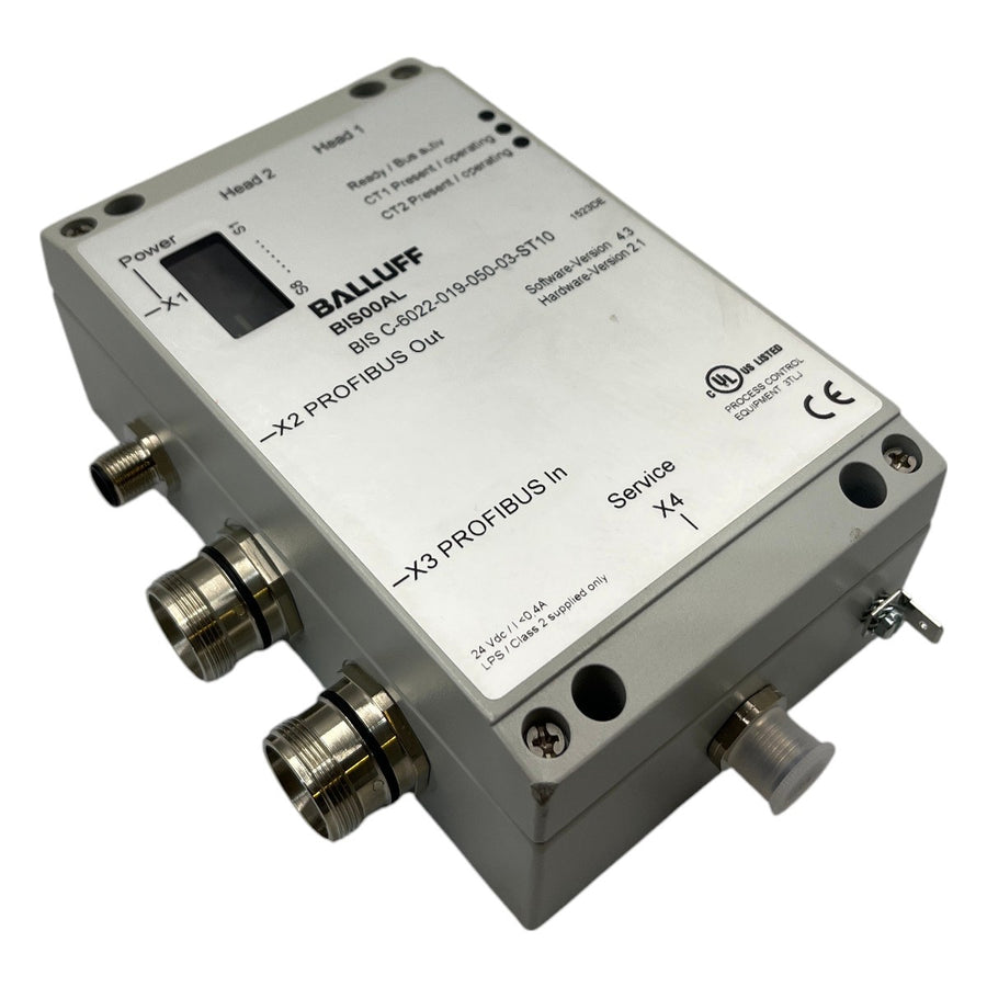 Processador Balluff BIS00AL BIS C-6022-019-050-03-ST10 24VDC - Cabo Eletro