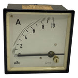 Amperimetro Analogico 90x90 HB Brasil 0/10A - Cabo Eletro