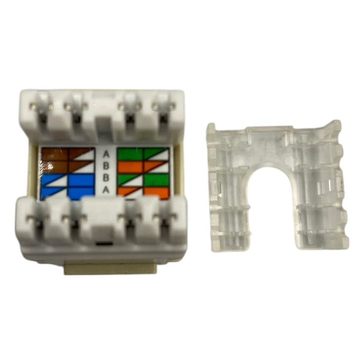 Conector Furukawa T568A/B Fêmea CAT.6E BEGE - Cabo Eletro