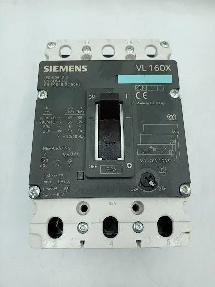 Disjuntor Siemens Vl160x 32amperes (nema) - Cabo Eletro