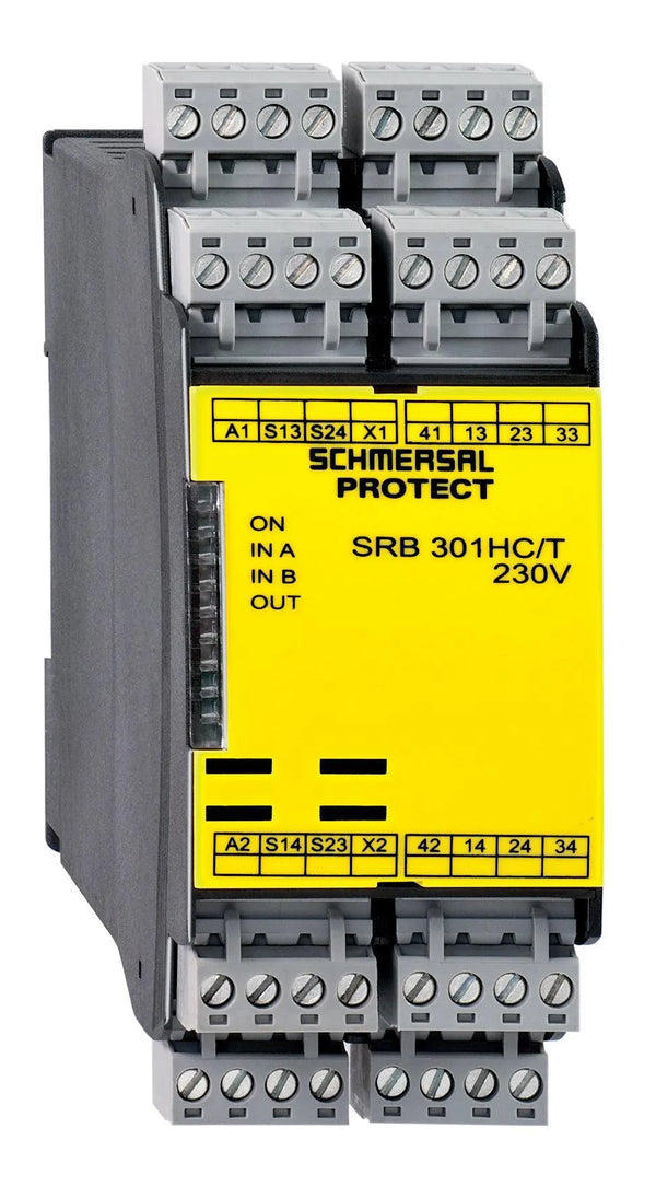 Relé de Segurança Schmersal SRB 301HC/T-230V - Cabo Eletro