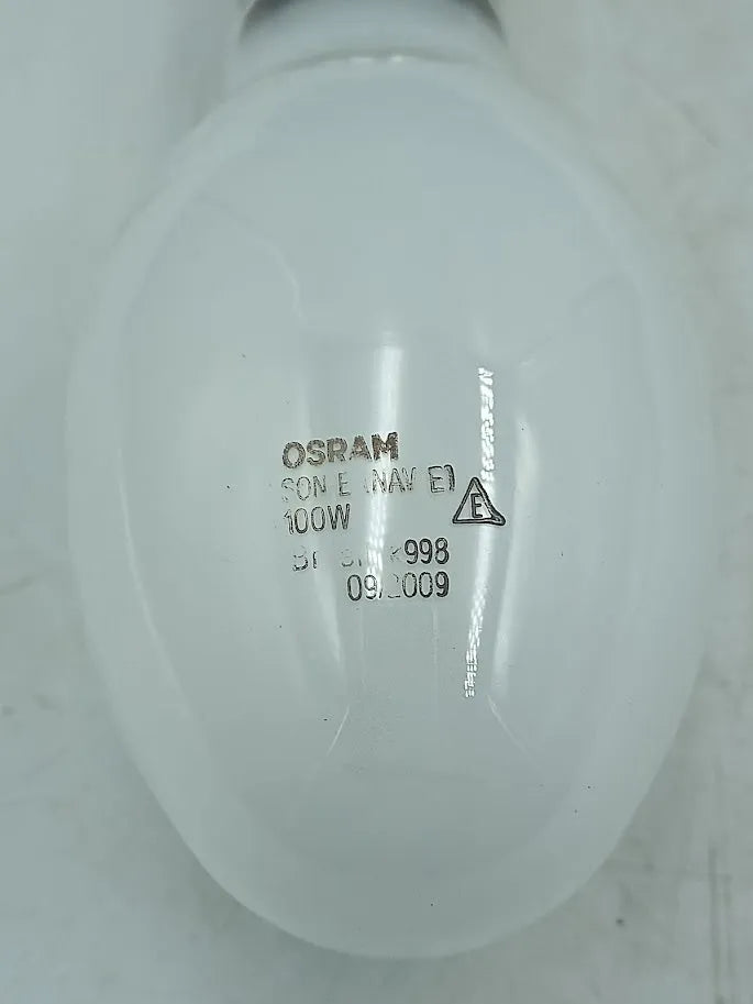 Lâmpada de Vapor de Sódio Osram SON-E 100W E40 (KIT 5 PEÇAS) - Cabo Eletro