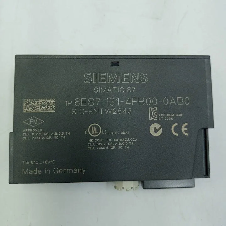 Módulo Siemens 1P 6ES7 131-4FB00-0AB0 AC230V - Cabo Eletro