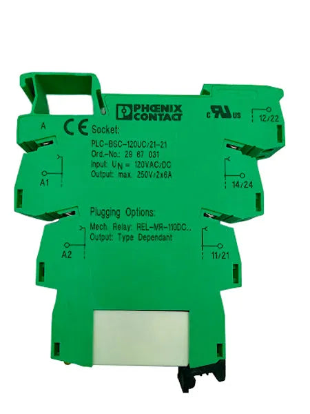 Modulo Rele Phoenix Contact Plc-bsc-120uc/21-21 2967031 - Cabo Eletro