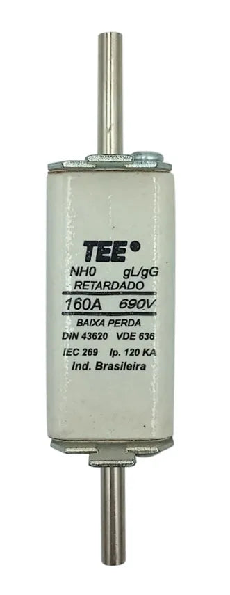 Fusível Retardado Tee 160A 690v 120kA Nh0 gL/gG - Cabo Eletro