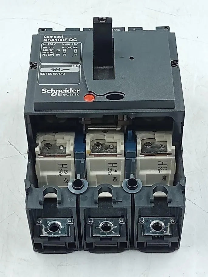 Disjuntor Estrutura Básica Schneider LV438003 100A 750V 8kV - Cabo Eletro