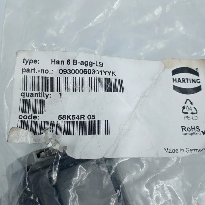 Conector para Painel Harting HAN 6 B-agg-LB - Cabo Eletro