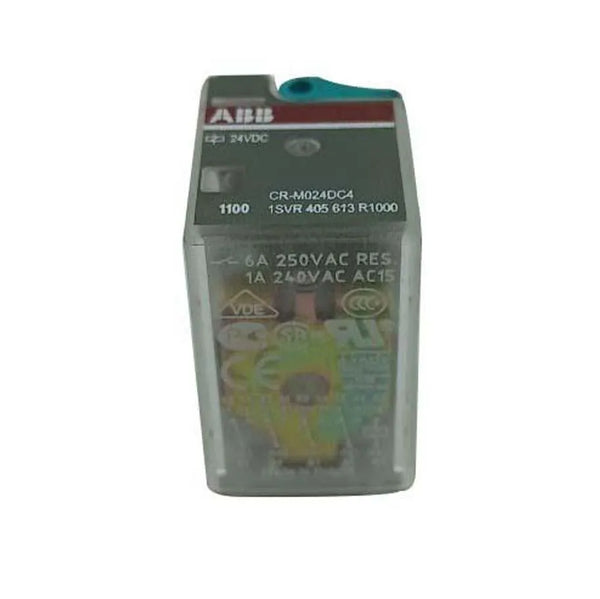 Relé Miniatura ABB CR-M024DC4 6A 250V - Cabo Eletro