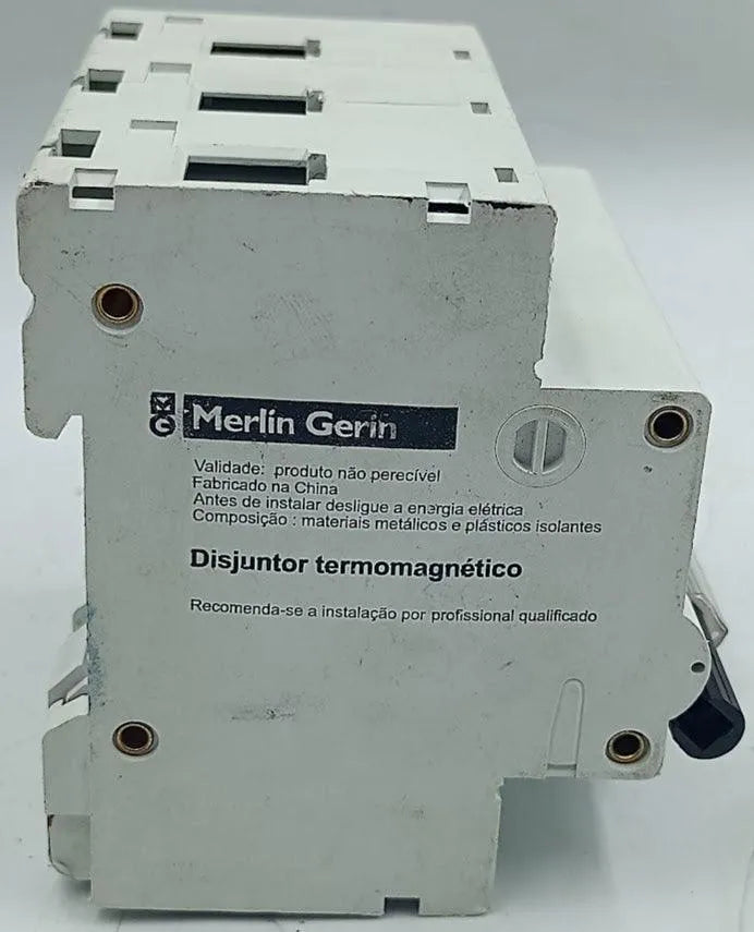 Disjuntor Tripolar Merlin Gerin C120N C 100A 240v - Cabo Eletro