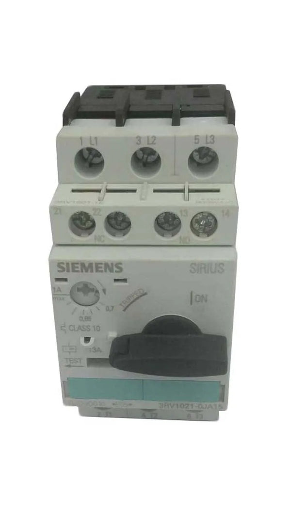 Disjuntor Motor Siemens 3RV1021-0JA15 0,7-1A - Cabo Eletro