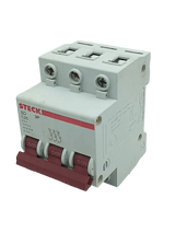 Disjuntor Tripolar Steck SD C25 400V 50/60HZ (KIT 4 PEÇAS) - Cabo Eletro