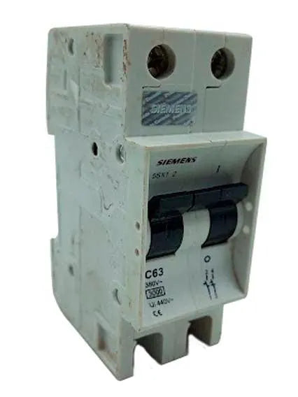 Disjuntor Siemens 5sx1 C63 - Cabo Eletro