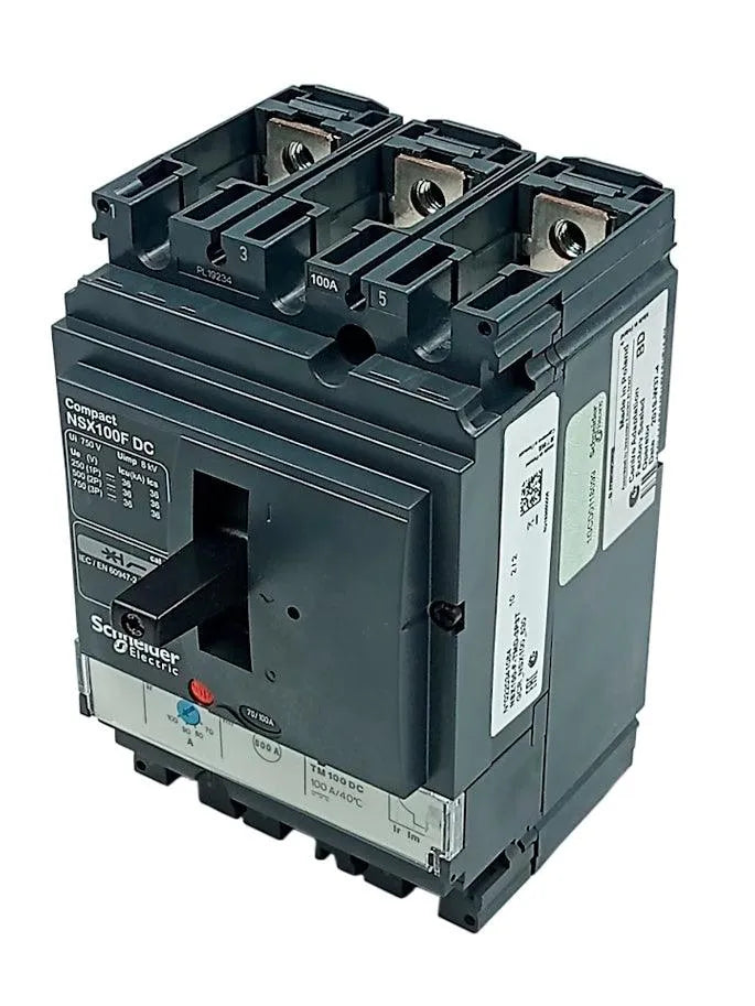 Disjuntor Schneider NSX100F LV438003 100A 750V 8KV - Cabo Eletro