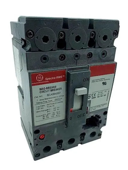 Disjuntor Ge Sela36ai0007 3p 7a 600v 25ka - Cabo Eletro