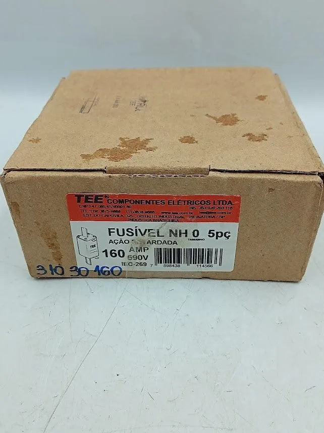 Fusível Retardado Tee 160A 690v 120kA Nh0 gL/gG - Cabo Eletro