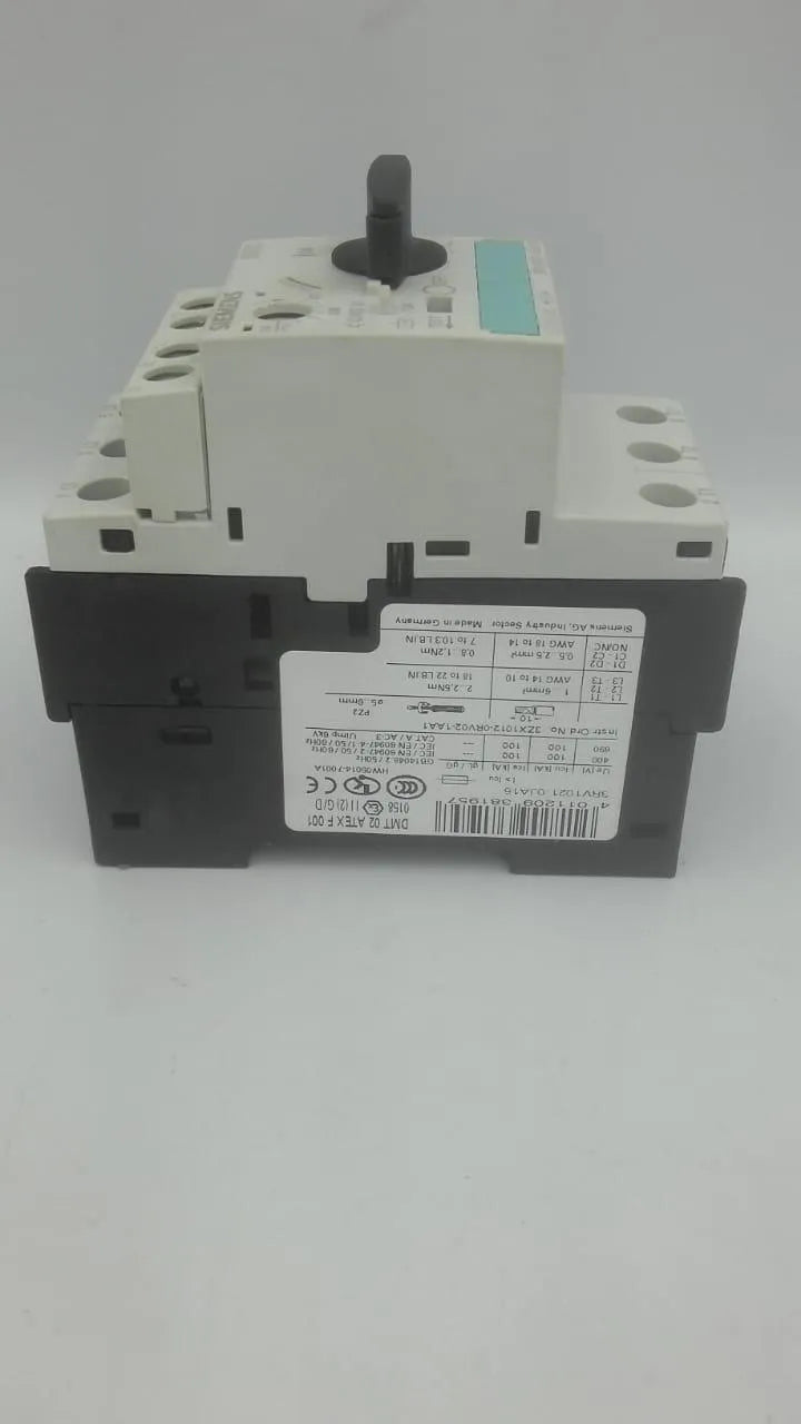 Disjuntor Motor Siemens 3RV1021-0JA15 0,7-1A - Cabo Eletro