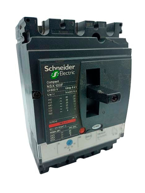 Disjuntor Schneider Eletric Nsx100f 800v 35...50a