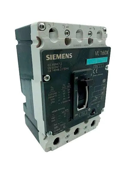 Disjuntor Siemens Vl160x 32amperes (nema) - Cabo Eletro