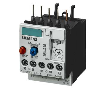 Relé Sobrecarga Siemens 3RU1116-0GB0 0,45-0,63A - Cabo Eletro