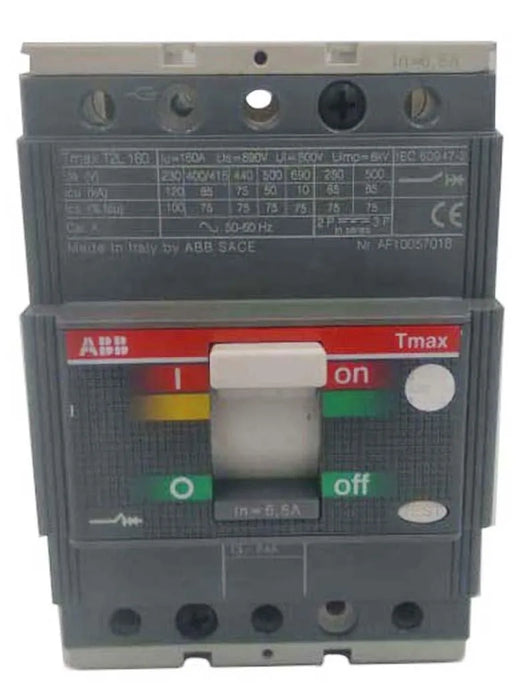 Disjuntor ABB Sace TMAX T2 L 160 3P 6,5A 690v - Cabo Eletro
