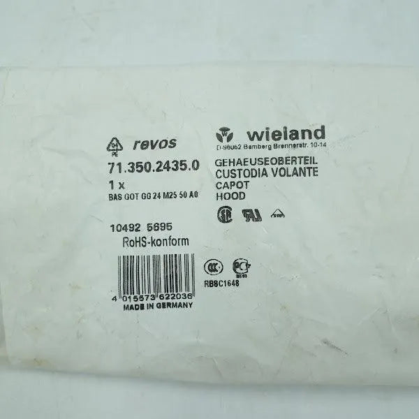 Compartimento Para Conectores Wieland 71.350.2435.0 - Cabo Eletro