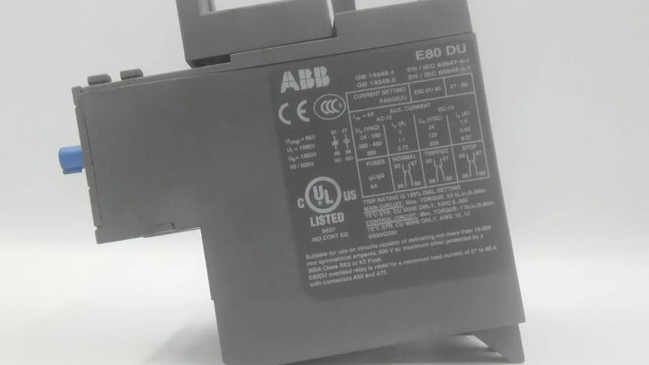 Relé de Sobrecarga Abb E80 DU 80 - Cabo Eletro