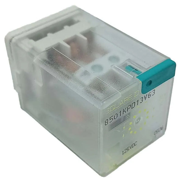 Relé de plug-in Square D 8501KPD13V63 11 Pinos 3P 125Vdc - Cabo Eletro