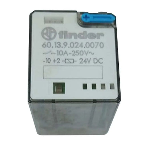 Relé Finder 60,13,9,024,0070 10A-250V Bobina 24vdc 11 Pinos - Cabo Eletro