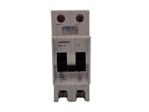 Disjuntor Bipolar Siemens 5sx1 C2 440v - Cabo Eletro
