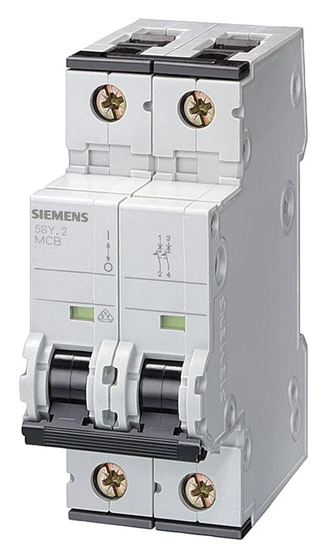 Disjuntor Bipolar Siemens 5SY6 210-7 400v - Cabo Eletro