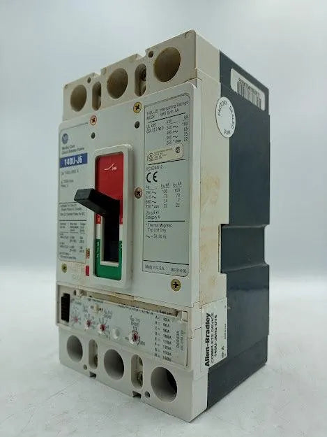 Disjuntor Allen Bradley 140u-j6 Kou-j6h3-d16 250a - Cabo Eletro