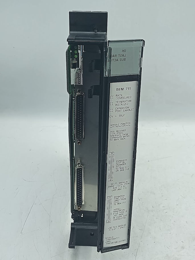 Modulo De Expansão Ge Fanuc IC697BEM711CAN - Cabo Eletro