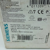 Chave Seccionadora Siemens 3LD2054-1TP51 - Cabo Eletro