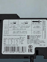 Disjuntor Motor Siemens 3RV2321-4BC10 20A - Cabo Eletro