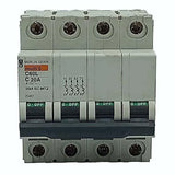 Disjuntor Termomagnético Melin Gerin Multi 9 C60L C20A 415V - Cabo Eletro