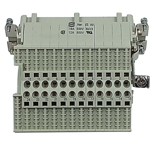 Conector de Distribuição Harting HAN ES AV 16A 600V 6kV