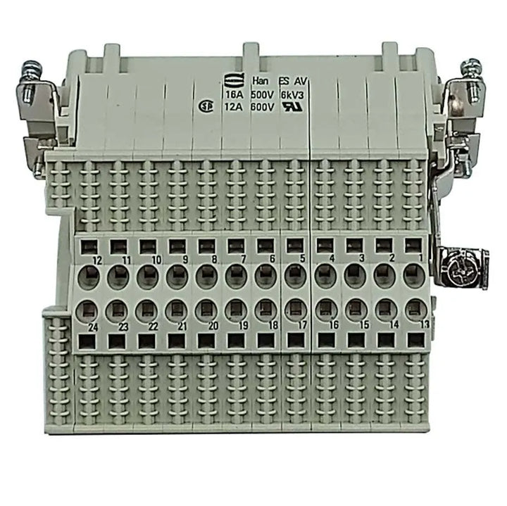 Conector de Distribuição Harting HAN ES AV 16A 600V 6kV - Cabo Eletro