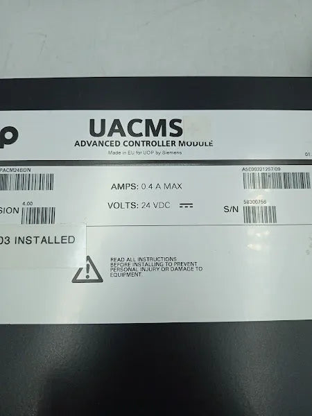 Modulo Uop Uacms Analogico Upa Cm24aan 0,4a - Cabo Eletro