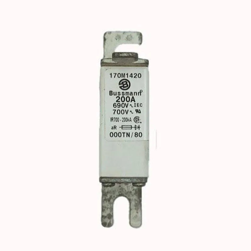 Fusível Ultra Rápido Bussmann 000TN/80 170M1420 200A 690v - Cabo Eletro