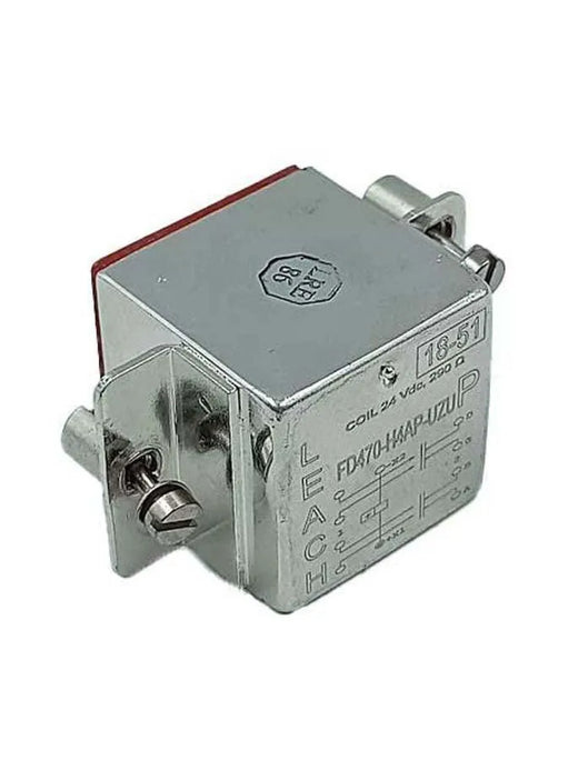 Relé Militar Leach FD470-H4AP-UZU 24VDC - Cabo Eletro